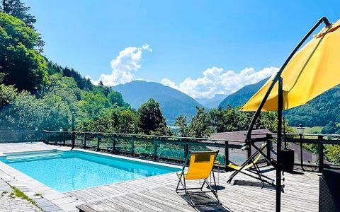 Charming Chalet with Swimming Pool near Châtel in Savoie A Prestigious Residence in the Heart of the Abondance Valley: With family or friends, this extraordinary landmark will make you share the most envied moments, those that are not only half lived...