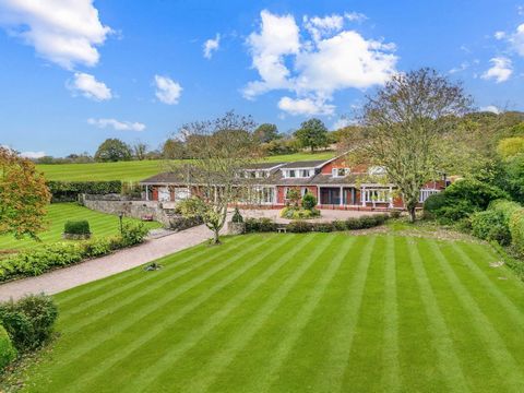 This grand, modern-day mansion enjoys a secluded location in the idyllic Monmouthshire countryside, yet it is within easy reach of the A48, M4 and M48, ideal for commuting to Bristol, Cardiff, Newport and beyond. Constructed to a high specification, ...