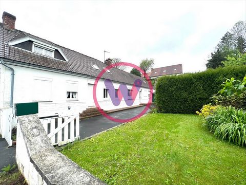 SAVY-BERLETTE - Pretty farmhouse to refresh offering: entrance, living room, living room, kitchen, laundry room, shower room, 2 bedrooms, office, convertible attic, cellar, garden, outdoor parking, 4 outbuildings. Very good potential to be seized qui...
