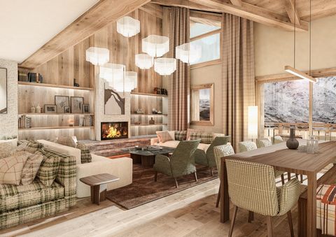 Discover Orso, nestled on the snow front at the foot of the Moretta Blanche slope in La Tania. Discover our superb apartment, perfectly combining comfort and elegance, comprising a living room with fitted kitchen, two en-suite bedrooms, a cabin, a ba...
