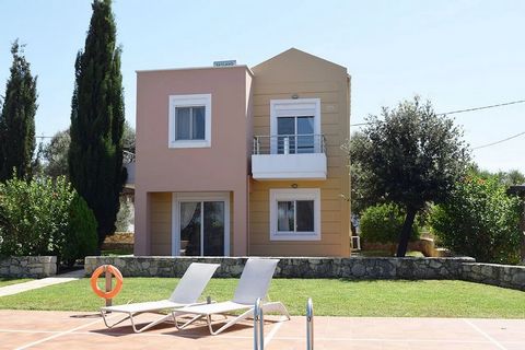 Maisonette complex for sale in Crete near chania town and the airoport. Total of 5 maisonettes on a common plot with swimming pool suitable for touristic lease. Villa 1 is semi detached of total area 83,42 m2 in a plot of about 238 m2. 2 bedrooms 1 W...