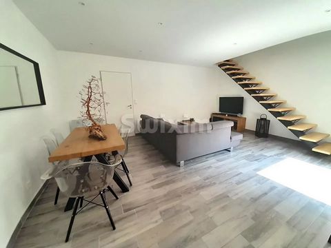 Ref 1887KS: In Donzère, come and discover this modern house completely renovated in 2017. A beautiful bright living room and an equipped kitchen with large bay windows give access to a beautiful sunny terrace. 2 large bedrooms with storage and a bath...