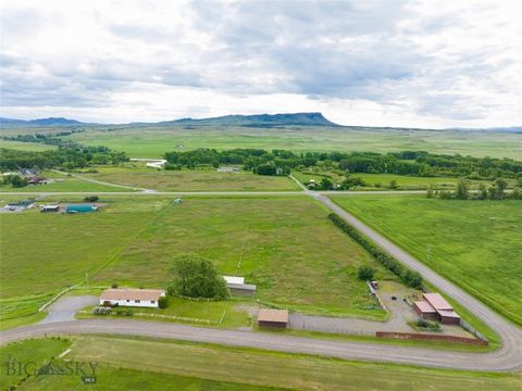 Shields Valley Montana home and 9 +/- IRRIGATED acres only 4 miles up the Shields Valley with great access to paved highway. This is a ONE OWNER home. 3 bedroom 2 bath home is a total of 2112 sq foot that was built in 1980. The property is a horseman...