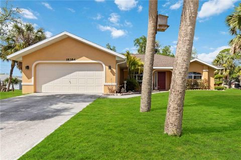 Welcome to your new home in Port Charlotte, Florida! Nestled on a picturesque corner lot, this charming 3-bedroom, 2-bathroom residence offers the perfect blend of comfort and convenience. Step inside to discover an inviting living space and a well-a...