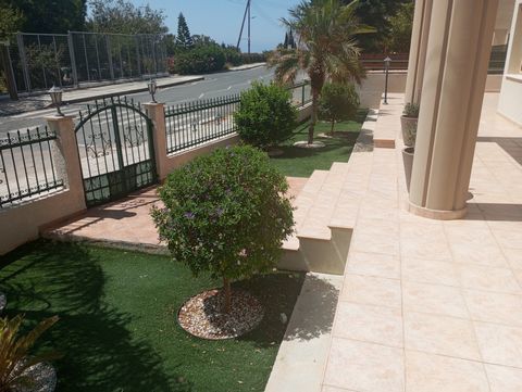 Located in Limassol. Lovely spacious 4 bedroom 2 bathroom (1 - en suite) house for sale located on a large plot with a well-maintained garden and mature citrus trees. The house is split-level with a basement. The wooden double doors give way to the e...