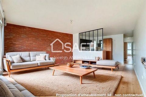 Located in Nanterre, this 70m² apartment offers a privileged living environment. Close to all amenities, it is near shops (bakery, pharmacy, Lidl, gyms, restaurants...), a 15-minute walk from the future Line 15, or La Défense via bus for the same dur...