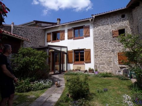 Situated in a small hamlet close to the town of Chateauponsac in the Haute Vienne department is this attractive stone house with a garage, in a good habitable state but does require a little updating. The house comprises of on the ground floor, a con...