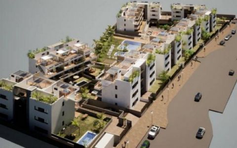 Apartments for sale in Finestrat, Costa Blanca The residential is made up of 9 blocks of 9 apartments each. There are 3 types of homes: 27 penthouses with a private solarium, 27 first floor homes with a terrace, and 27 ground floors with a private ga...