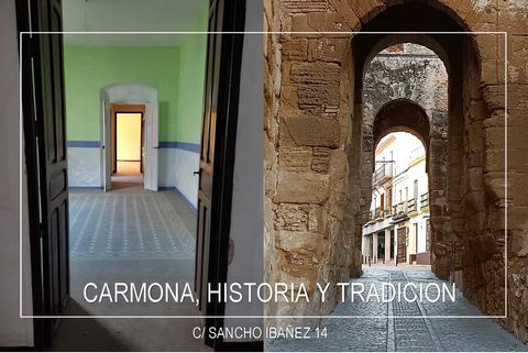 Situada en pleno casco histórico, esta casa es un precioso ejemplo de la arquitectura domestica tradicional de Carmona. Rodeada de iglesias, conventos, casas señoriales, y arropada por la muralla de la ciudad y el Alcázar de la Puerta de Sevilla y el...