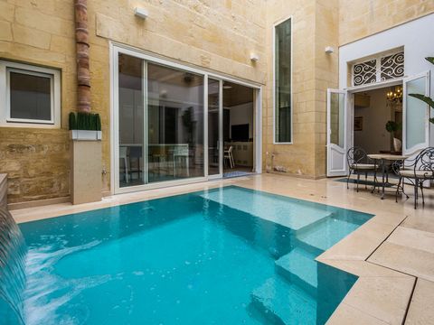 Historic character meets contemporary style in this high luxury double fronted corner 17th Century Palazzo which has been converted to 5 star hotel standard. Set in the heart of the picturesque village of Zejtun this property offers a contemporary fi...