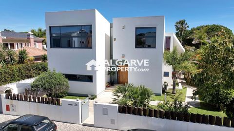 Located in Faro. Luxury villa for sale in Faro, Algarve, Portugal. Charming villa with 6 bedrooms excellently located in a quiet residential area close to all amenities. Just 2 minutes from the airport, Faro city center, and 2 minutes from Faro beach...