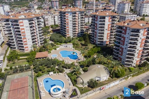 2 + 1 ALANYA PARK - ALANYA PARK SEA AND PARK VIEW Delightful apartment in attractive holiday village Great view of the Mediterranean. Enjoy the view of the surrounding parkland. Air conditioning for heating or cooling both living room and bedrooms. A...