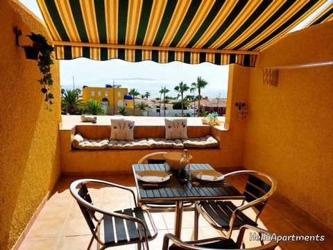 Nice and modern Vacation Home Rental in Playa de La Arena, Puerto Santiago. The Vacation Rental Home consists of a small bedroom with a double bed, a bathroom, modern and well-equipped kitchenette and living room with dining and living area. It also ...