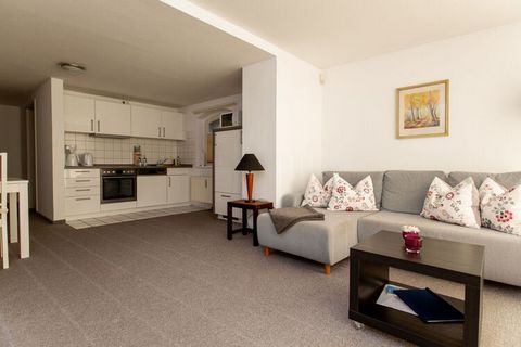 L'appartement de vacances d'une superficie de 70 m² vous offre la possibilité de passer des vacances de haut niveau avec 2 personnes ou plus.