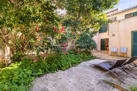 Fantastic house comprising 2 apartments and garden to reform in Pollensa old town This attractive village house, for sale in Pollensa, offers a generous living area, private garden, easy road access, and unique versatility as it has been officially s...