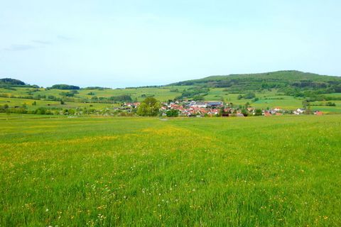 In this large holiday home you can go on holiday with your whole family in the Rhön Biosphere Reserve / Bavaria-Hesse-Thuringia border triangle.