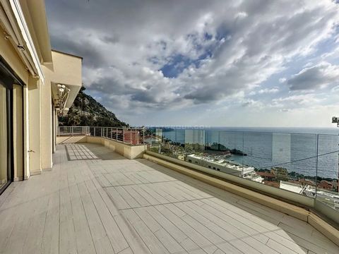 LUXUEUX APPARTEMENT NEUF DIRECTEMENT SUR LA FRONTIÈRE DE MONACO VUE PANORAMIQUE SUR LA MER, LE MONTE-CARLO BAY ET LE BEACH HOTEL DE LA PRINCIPAUTÉ DE MONACO LIVRAISON IMMÉDIATE Magnifique appartement de 4 pièces d’une surface habitable de 105 m² (94 ...