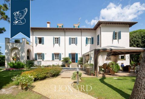 This elegant luxury villa for sale is situated in Massa, on the Riviera Apuana, in very close proximity from Tuscany's stunning sea and Forte dei Marmi. This villa was built in 1923 and since then entirely refurbished, respecting its original tr...