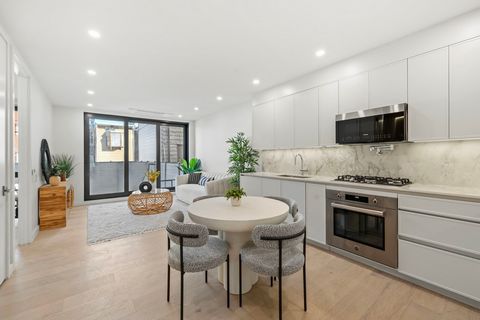 Introducing this brand new 2-bedroom, 2.5-bathroom duplex with a stunning backyard & recreation room with luxurious finishes in one of Brooklyn’s trendiest neighborhoods. Situated on a quiet tree-lined street in Greenpoint, this beautifully designed ...