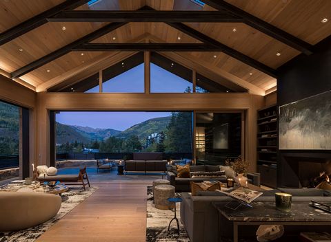 Soaring nearly 70 feet to its highest point, this palatial alpine estate makes a bold statement in modern mountain design rivaling the exquisite chalets of Verbier and St. Moritz. This singular Vail Rd residence offers Vail Mountain ski access and an...