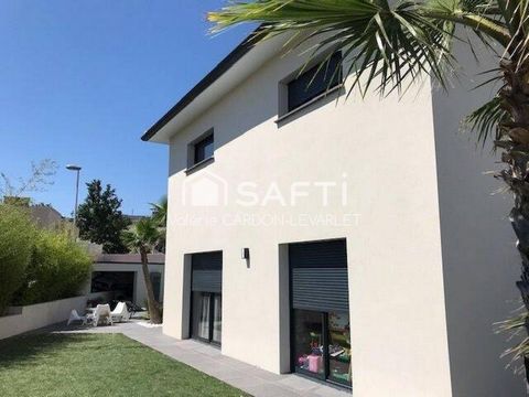 Coup de coeur, villa d'architecte de 154 m2.