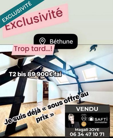 Bel Appartement de Type 2bis de 60m2