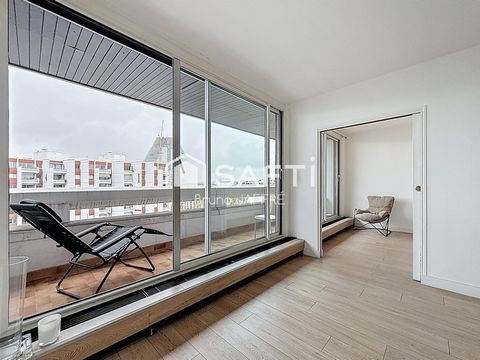 Paris 15, 3 pièces 69 m², 2 CH, terrasse 9,5 m²