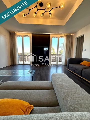 Appartement 90m2 refait à neuf avec vue exceptionnelle au Mont du plan