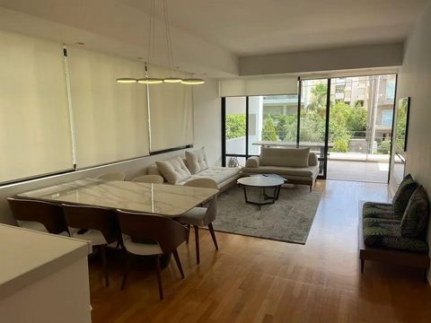 Glyfada, Kolymvitirio, Apartment For Sale, 85 sq.m. Apartment 85sq.m., 1st floor, 2 bedrooms, 1 bathroom, independent heating fan coil, fireplace, double glazed windows, security door, minimal design, elevator, balconies, electric appliances, fully f...