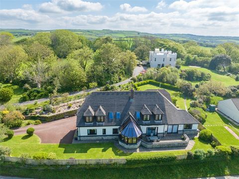 This individual architect designed 4-bedroom detached residence certainly has the WOW FACTOR enjoying spectacular panoramic views across the town of Bude to Compass Point, the surrounding countryside, with the sea and the rugged North Cornish coastli...