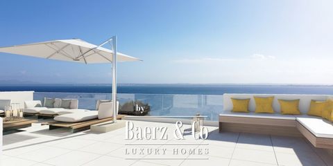 This unique luxury property, situated in a quiet street, with unobstructed views to the sea, is situated in the sought-after area of Alcanada in the North of Mallorca. Both the internationally renowned Alcanada Golf course and the Marina of Puerto Al...