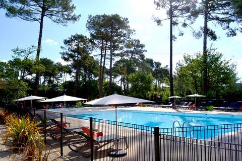 Holiday complex in the middle of pine forests, between the Bay of d'Arcachon and the Atlantic. The complex comprises a total of 195 cozy lodges, each with its own terrace. Various leisure facilities are available to guests, such as a communal pool, s...