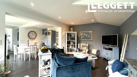 A26809MLR64 - Seaside mood and cocooning for this charming pied à terre with lovely interior, located in Ilbarritz, emblematic beach of the Basque Coast, a few minutes from the city center of Biarritz. Your future home on 2 levels, includes: Groundfl...