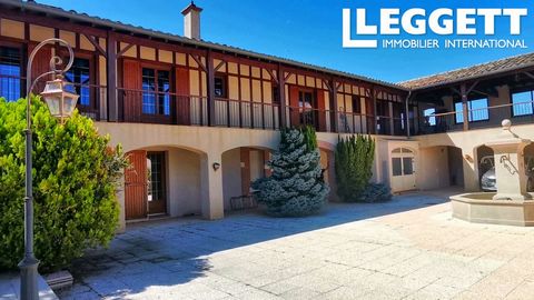 A24086FV81 - This remarkable property is located in the beautiful Occitanie region, in Graulhet between Albi and Castres, close to the famous Gaillac vineyards. Located in the heart of the Pays de Cocagne, famous for its gentle way of life and its la...