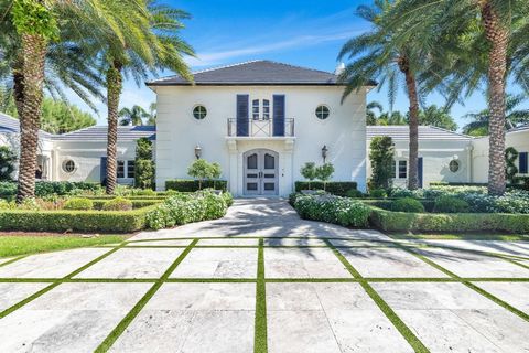 Exquisitely renovated traditional estate on almost a full acre in the heart of Gulf Stream. This fabulous house sits on a rare high elevation of over 21' across from the Ocean. Tucked away on quiet Bermuda Ln, the property is generously landscaped of...