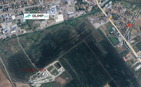 Plot of land in the industrial zone of the city, near the warehouse of Gastrade. According to the new development plan, it falls within the Pp Settlement Zone with a building density of 60% and a buck of 1.5. Access to the property is via an unbuilt ...