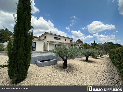 Mandate N°FRP155033 : House approximately 218 m2 including 6 room(s) - 4 bed-rooms - Site : 1209 m2. Built in 2021 - Equipement annex : Garden, double vitrage, piscine, cellier, and Air conditioning - EXCELLENT CONDITION - FEATURES - Class Energy A :...