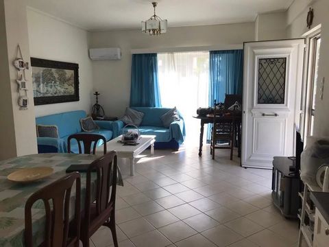For sale in Porto Rafti, near the sea, is a 160 sqm house in Poto Rafti-Marcopoulo. It consists of two separate apartments, one with 80 sqm priced at 170,000 euros, and the other with 80 sqm priced at 160,000 euros. Each apartment has its own entranc...