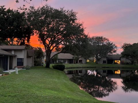 Rarely Available Lakefront Corner Villa w/Cathedral Ceilings and Sunset Views. Lives like a house but exterior maint. is included. Move-in ready. A Private Outdoor Courtyard, just off the up-dated Kitchen is great for meals and gatherings. A 1.5 Car ...
