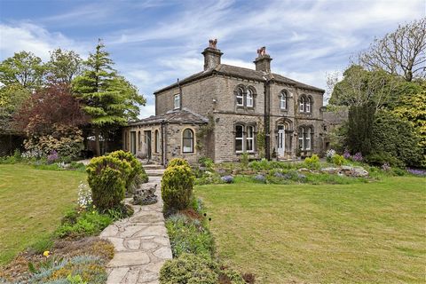 Located in a highly sought after rural village on the outskirts of Holmfirth, which featured in The Sunday Times Best Places to Live guide 2023, and set within privately enclosed ¾ of an acre, tree lined grounds, a delightful Victorian detached home,...