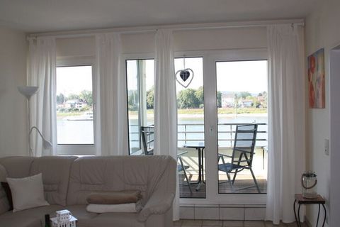 Enjoy your vacation in this beautiful holiday apartment right on the Rhine!