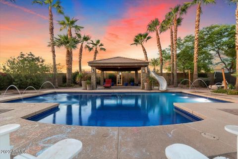 Come experience this RARE opportunity to own a 6 bedroom, 4.5 bathroom BASEMENT home situated on a nearly 1/2 ACRE cul-de-sac lot in Chandler! With meticulous attention to detail and Tuscan features, this residence seamlessly combines elegance and fu...
