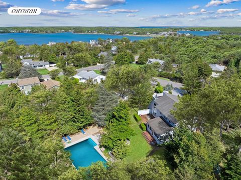 A rare investment opportunity in Sag Harbor awaits at this 3/4 acre landscaped property offering a 3,300 +/- sq ft main house with five bedrooms and three and a half baths. As an added feature, a one-bedroom, one-bath suite has its own entrance perfe...