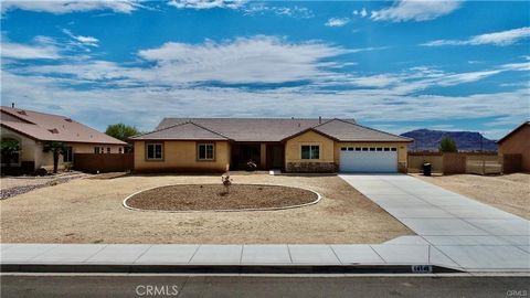Located in the picturesque Town of Apple Valley, this single-story ranch style home offers a beautiful open concept. With over 2400 square feet of living space, this property has a split floorplan with 5 bedrooms and 2 3/4 baths. Larger kitchen boast...