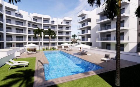 Apartments in Los Narejos, San Javier, Costa Calida This new private complex will have 87 modern and spacious apartments, with 3 residential buildings, a large green area, swimming pools, and playgrounds. Homes with 2 or 3 bedrooms and 2 bathrooms, l...