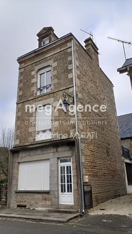 10 minutes from Pré en Pail in Mayenne, town house 141 m2 on 3 floors, garden of approximately 600 m2 with terrace and patio. Bright 30 m2 living room/living room with bay window opening onto terrace and garden with flowers and trees. Fitted kitchen,...