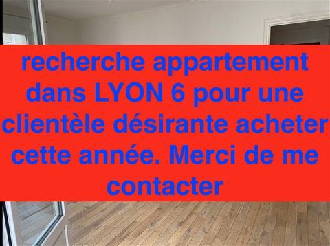 Exclusively, the Gael Romeas agency offers you an apartment Rue Vauban tête d'Or LYON 6 very well located in the triangle between Part Dieu, Tête d'Or and Brotteaux. For our Investors, La Part Dieu is the business district, Les Brotteaux with its old...