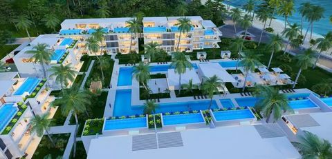 BEACHFRONT APARTMENTS IN LAS TERRENAS/n/rUltra-modern apartments with an open design and large spaces with high-end finishes and materials and a high-standard Spanish modular kitchen and privileged space./n/rAPPROVALS/n/r2 swimming pools/n/rPool-bar-...