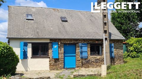 A23195AFE53 - This country cottage could be the perfect holiday bolt hole in the heart of the Mayenne countryside. 1km from a village with basic amenities and 8km from a bustling town. The cottage comes with a good size garden with garden shed and lo...