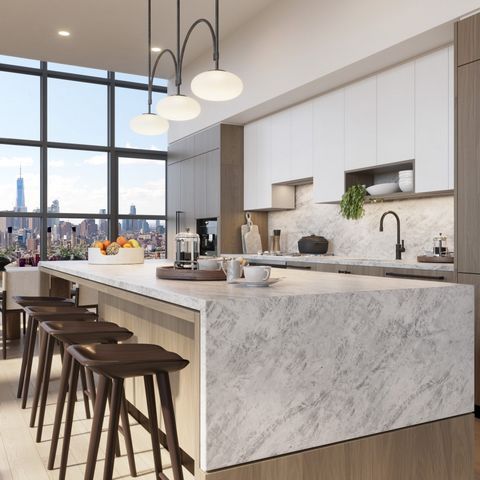 IMMINENT OCCUPANCY. The Huron. Two Towers Designed by the Acclaimed Morris Adjmi. Over 30,000 Sq Ft of Amenities. Introducing this brand new 3-bedroom, 2.5-bathroom condo with 1,490 square feet of private outdoor space offering an amenity-rich waterf...